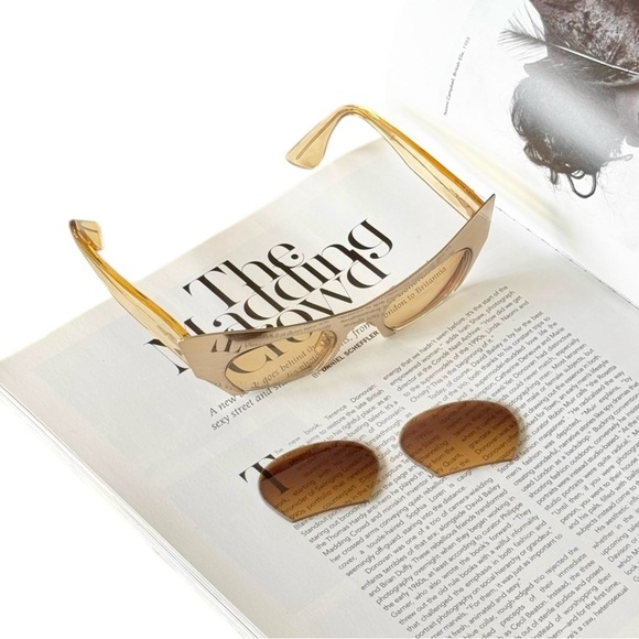 MIU MIU EUC RASOIR SMU53O brushed gold sunglasses 49__21 main image 10
